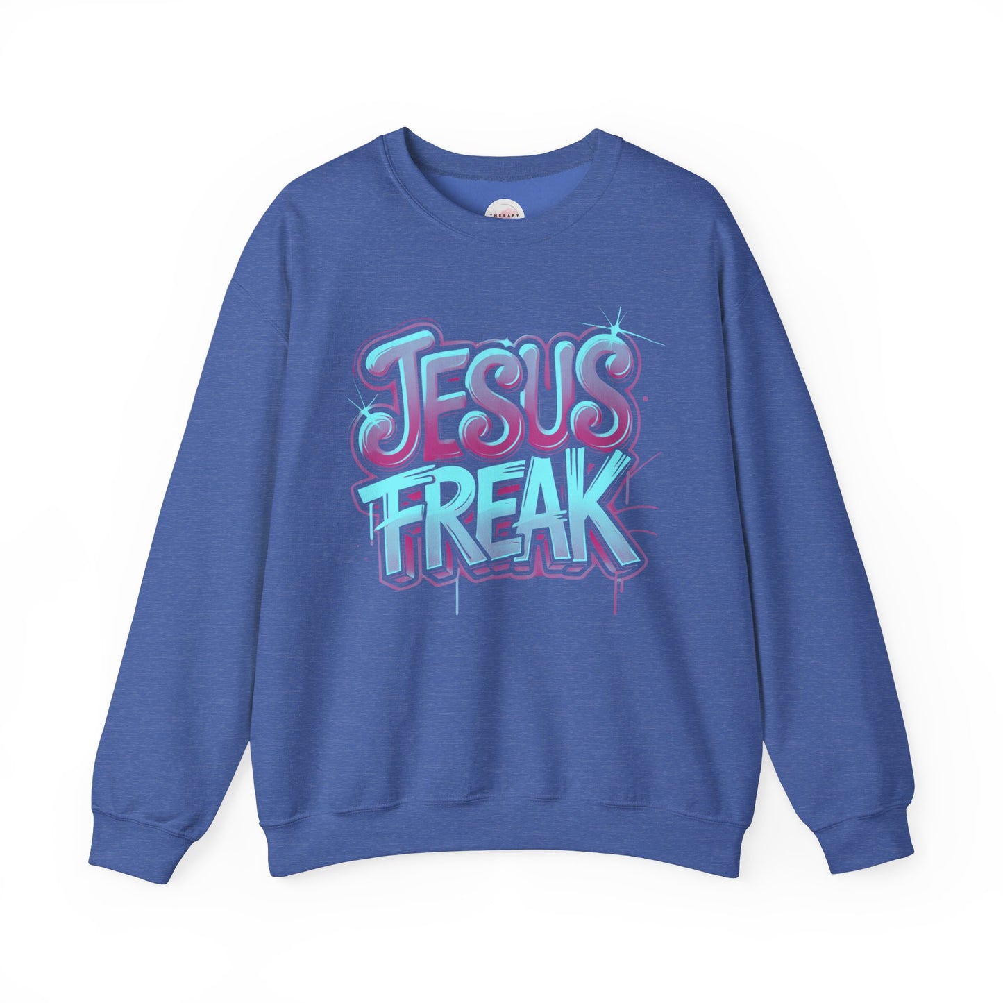 Jesus Freak II Unisex Heavy Blend™ Crewneck Sweatshirt - Bold & Inspirational Style