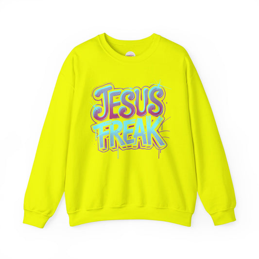 Jesus Freak II Unisex Heavy Blend™ Crewneck Sweatshirt - Bold & Inspirational Style