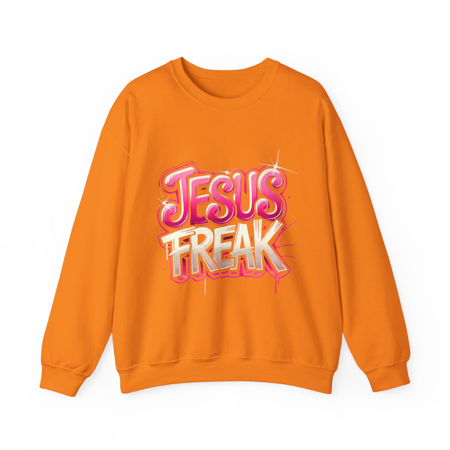 Jesus Freak Unisex Heavy Blend™ Crewneck Sweatshirt - Bold & Inspirational Style