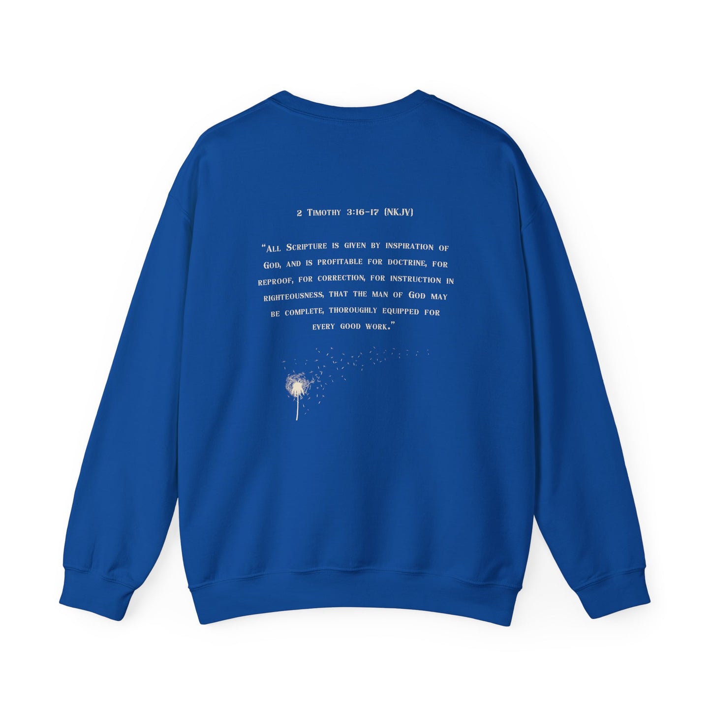 Christian Quote Sweatshirt - Mighty Busy Ruining the Devil's Day - Heavy Blend Crewneck