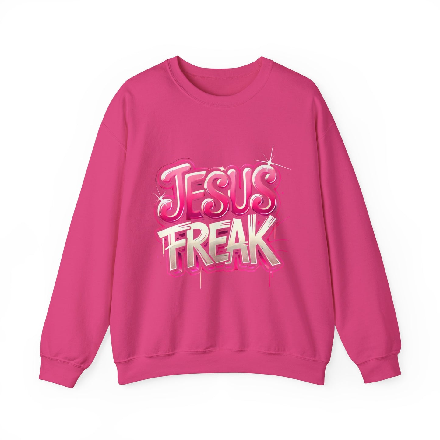 Jesus Freak Unisex Heavy Blend™ Crewneck Sweatshirt - Bold & Inspirational Style