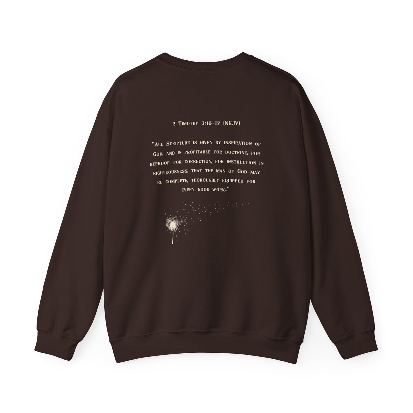 Christian Quote Sweatshirt - Mighty Busy Ruining the Devil's Day - Heavy Blend Crewneck