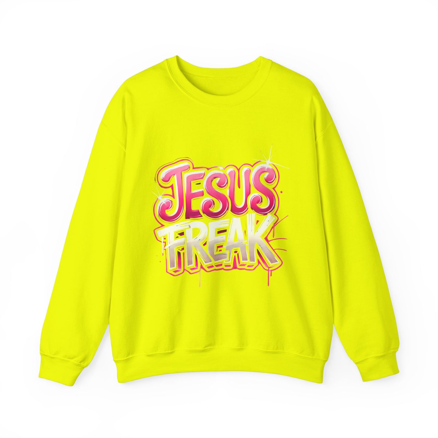 Jesus Freak Unisex Heavy Blend™ Crewneck Sweatshirt - Bold & Inspirational Style