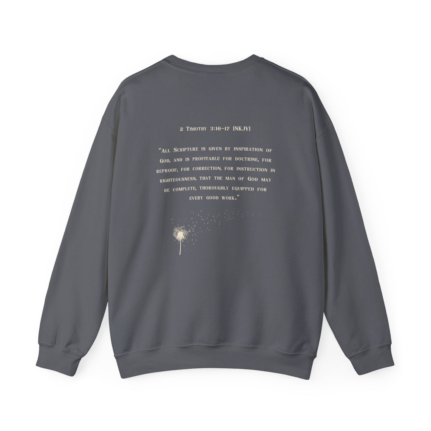 Christian Quote Sweatshirt - Mighty Busy Ruining the Devil's Day - Heavy Blend Crewneck