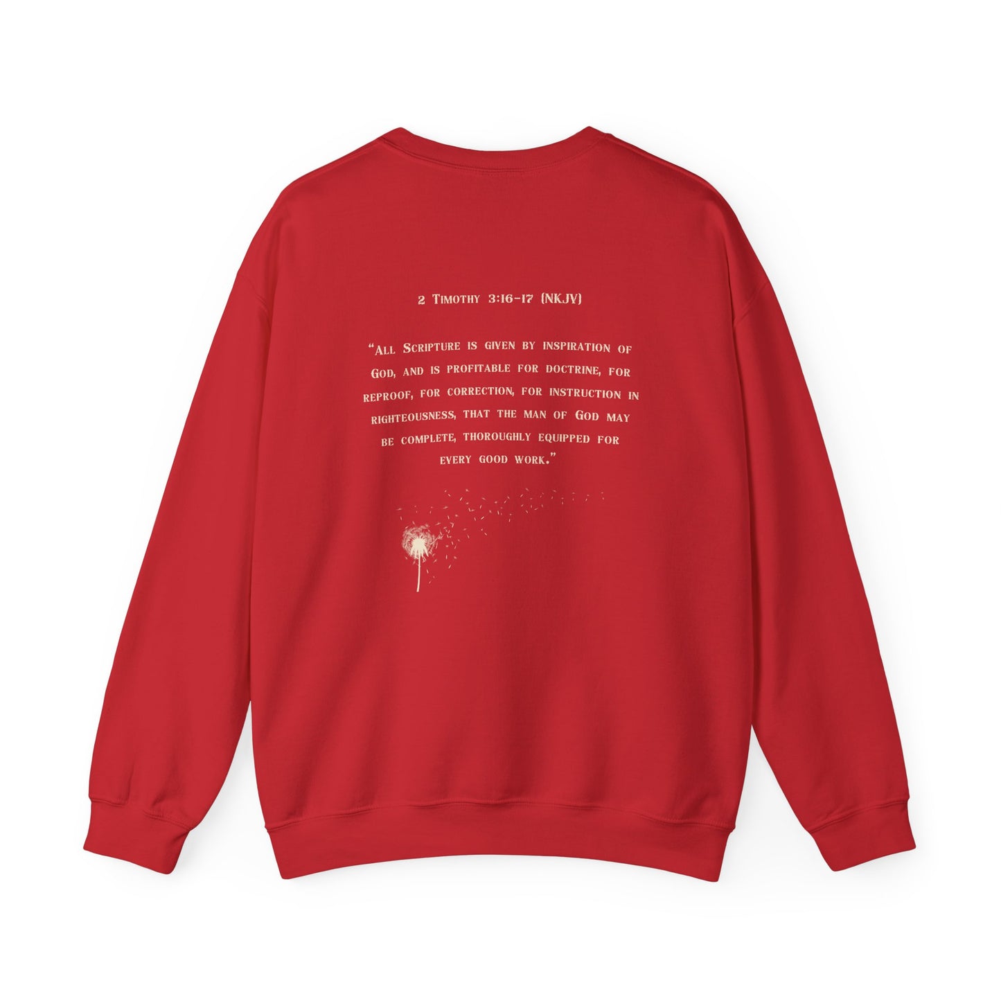 Christian Quote Sweatshirt - Mighty Busy Ruining the Devil's Day - Heavy Blend Crewneck