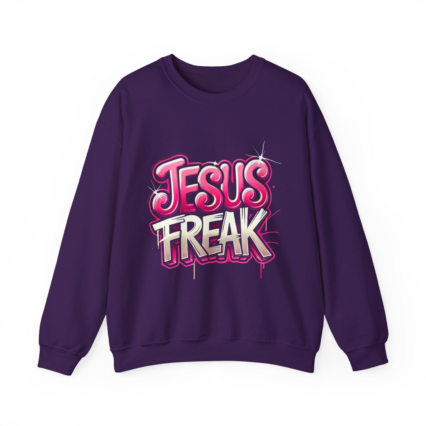 Jesus Freak Unisex Heavy Blend™ Crewneck Sweatshirt - Bold & Inspirational Style