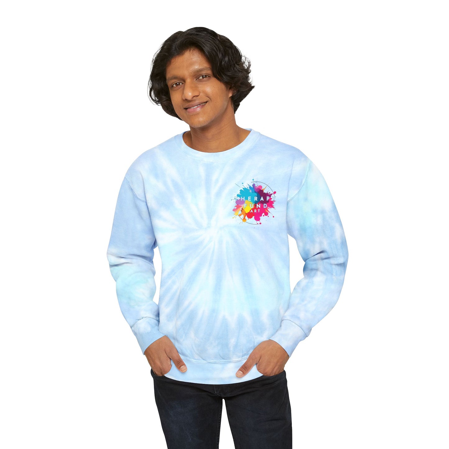 Therapy Fund Art Tie-Dye Sweatshirt