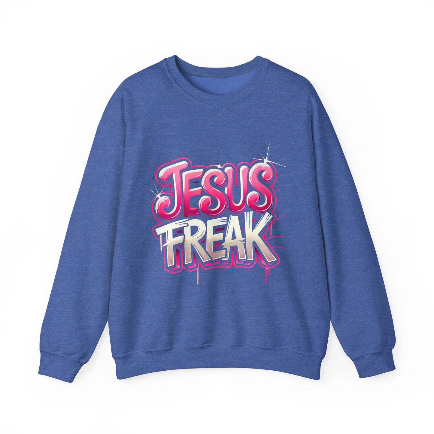 Jesus Freak Unisex Heavy Blend™ Crewneck Sweatshirt - Bold & Inspirational Style